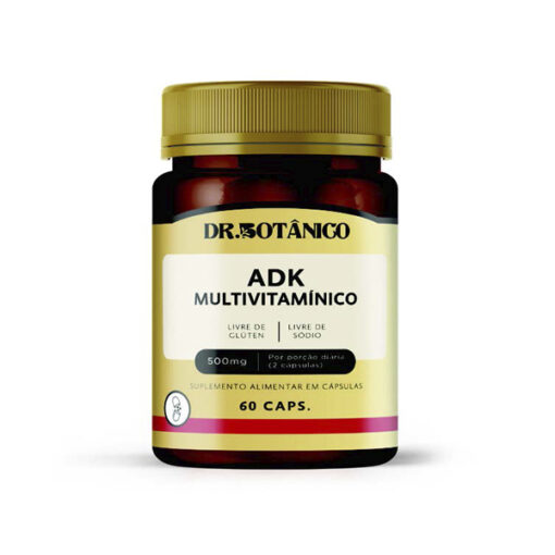 ADK Multivitamínico 500mg Cápsulas