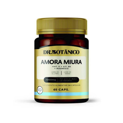 Amora Miura Vit. C + Vit. B6 + Magnésio 1000mg Cápsulas