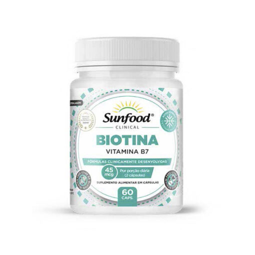 Biotina Vitamina B7 45mcg Cápsulas