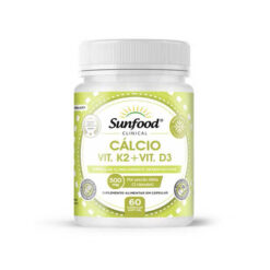 Cálcio + Vit. K2 + Vit. D3 500mg Cápsulas