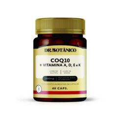 Coq10 + Vitamina A, D, E e K 500mg Cápsulas