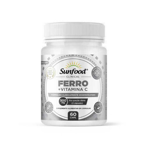 Ferro + Vitamina C 500mg Cápsulas
