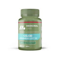 Cálcio + Magnésio + Vit D3 1000mg Softgel