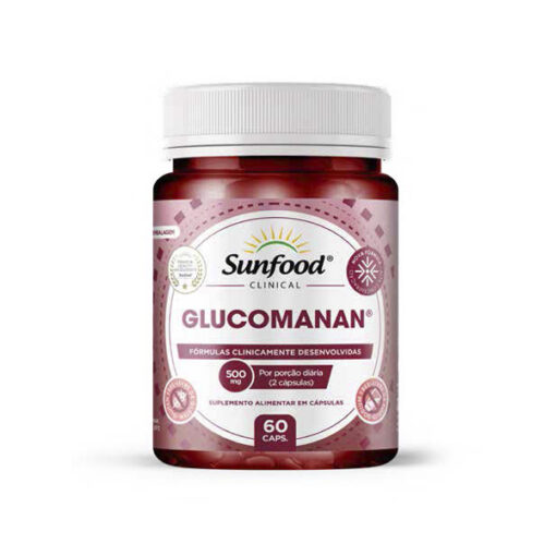 Glucomanan 500mg Cápsulas