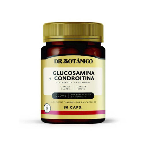 Glucosamina + Condroitina 1000mg Cápsulas