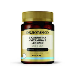 L-Carnitina + Vitamina E + Cromo 1150mg Cápsulas