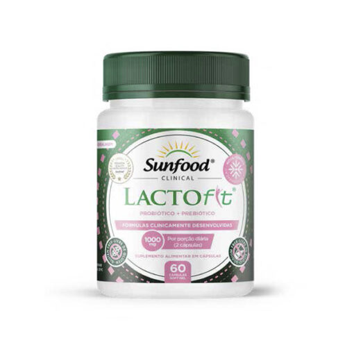 LactoFit Probiótico+ Prebiótico 1000mg Cápsulas