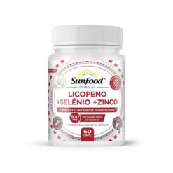 Licopeno de Tomate Selênio + Zinco 500mg Cápsulas