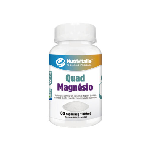 Quad Magnésio 1500mg Cápsulas
